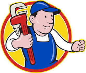 plumber cartoon